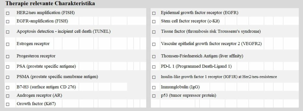 Tumorzellen Analyse Möglichkeiten